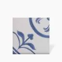 Carrelage Sol et Mur Motif Floral 2 Bleu Ciel - 15x15cm - FV2702249