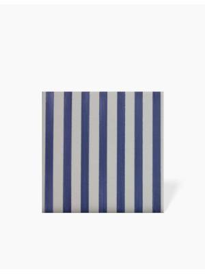 Carrelage Sol et Mur Rayure 01 Bleu Ciel - 15x15cm - FV2702254
