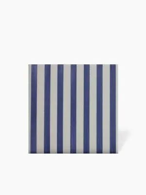 Carrelage Sol et Mur Rayure 01 Bleu Ciel - 15x15cm - FV2702254