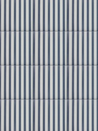 Carrelage Sol et Mur Rayure 01  Bleu Foncé - 15x15cm - FV2702262