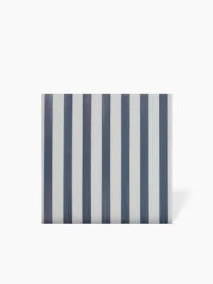 Carrelage Sol et Mur Rayure 01 Bleu Foncé - 15x15cm - FV2702262