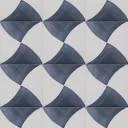 Carrelage Sol et Mur Forme Géométrique Bleu Foncé - 15x15cm - FV2702264