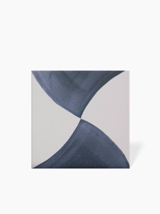 Carrelage Sol et Mur Forme Géométrique Bleu Foncé - 15x15cm - FV2702264