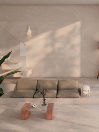 Carrelage Livigno Aspect Marbre Blanc Gris - 60x120cm - FV2702245