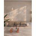 Carrelage Livigno Aspect Marbre Blanc Gris - 60x120cm - FV2702245