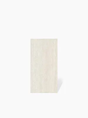 Carrelage Travertin Blanc Satiné et Rectifié - 62x120cm - FV2702396