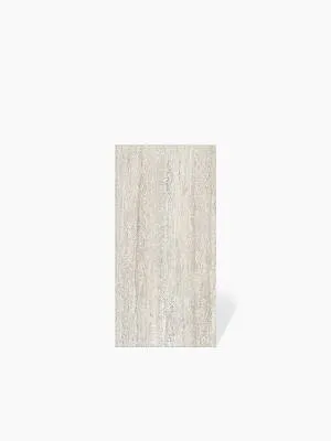Carrelage Travertin Gris Perle Satiné et Rectifié - 62x120cm - FV2702398