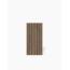 Fliese Parkettboden Dunkles Holz, satiniert und geschliffen - 62x120cm - FV2702400