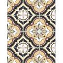 Carrelage Floral Vincennes en Grès Cérame Mat - 20x20cm - FV2702427