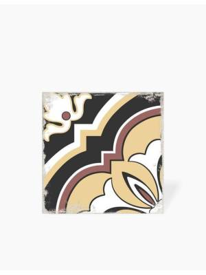 Carrelage Floral Vincennes en Grès Cérame Mat - 20x20cm - FV2702427
