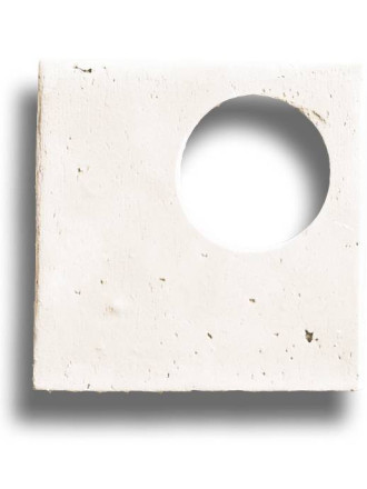 Carrelage Calandra - Terre Cuite Fait Main Base Beige Pale - 15x15cm - FV2702404