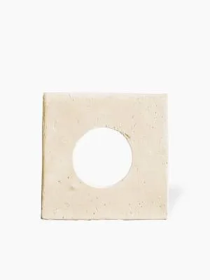 Carrelage Calandra - Tere Cuite Fait Main Modèle Insert 1 Beige Pale - 15x15cm - FV2702408