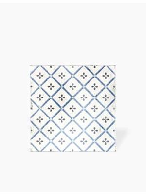 Carrelage Mural Irrégulier Diamant Motif Fleur 1 - 20x20cm - FV2702517
