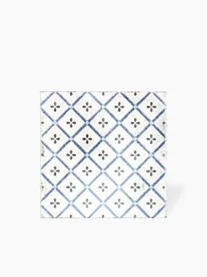 Carrelage Mural Irrégulier Diamant Motif Fleur 1 - 20x20cm - FV2702517
