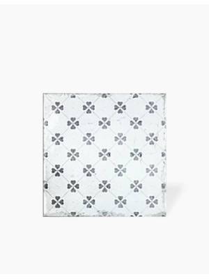 Carrelage Mural Irrégulier Diamant Motif Fleur 2 - 20x20cm - FV2702519