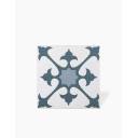 Carrelage Georgia - Motif 4 Bleu pour Sol et Mur -15x15cm - FV2702456
