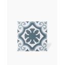 Carrelage Georgia - Motif 5 Bleu pour Sol et Mur -15x15cm - FV2702457