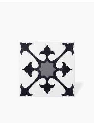 Carrelage Maestro - Motif 4 Gris pour Sol et Mur -15x15cm - FV2702463