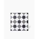 Carrelage Maestro - Motif 7 Gris pour Sol et Mur -15x15cm - FV2702465