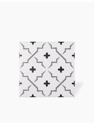 Carrelage Maestro - Motif 9 Gris pour Sol et Mur -15x15cm - FV2702466