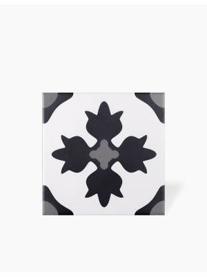 Carrelage Maestro - Motif 10 Gris pour Sol et Mur -15x15cm - FV2702467