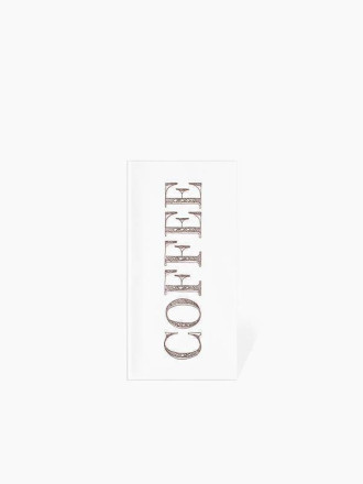 Carrelage Métro Blanc Mix Mots Cuisine - 10x20cm - FV2702525