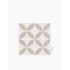 Fliese Maya Blütenblätter Grau - 22.3x22.3cm - FV2702179