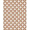 Carrelage Maya Pétales de Fleur Terracotta - 22.3x22.3cm - FV2702180