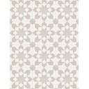 Carrelage Tara Fleur Taupe - 22.3x22.3cm - FV2702169