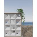 Claustra Douala Blanc - 20.5x20.5cm - FV2702183