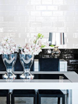 Carrelage Métro Blanc Uni pour Mix Mots - 10x20cm - FV2702527