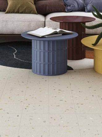 CARRELAGE TERRAZZO BLANC 120X120 CM - MA2303368