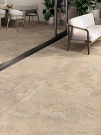 Carrelage Toscane Travertin Blanc Rectifié - 100x100cm - FV2702530