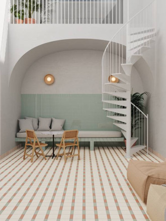 Carrelage Fragment Crème 3.7x11.6cm - FV2702023