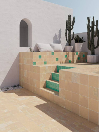 CARRELAGE OUZO  S SAND 11X11 CM - MA2303617