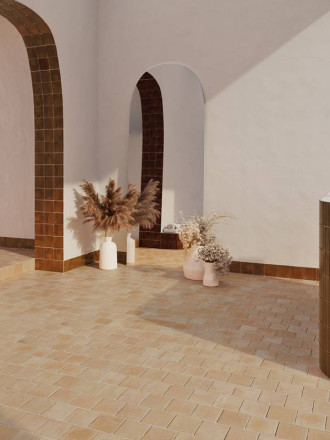 CARRELAGE OUZO  S SAND 11X11 CM - MA2303617