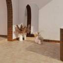 CARRELAGE CARRÉ MARRON BRILLANT 11X11 CM - MA2303500