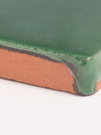 Wandfliese antik glänzend grün 13 × 13 cm - PR0810002