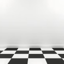 Carrelage Damier Noir et Blanc MIX - 20x20cm - FV2702430
