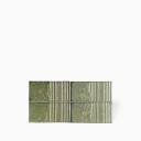 Carrelage Mural Groovy Relief Marron Nacré - 10x20cm - DC2025019