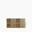 Carrelage Mural Groovy Relief Ocre Nacré - 10x20cm - DC2025020