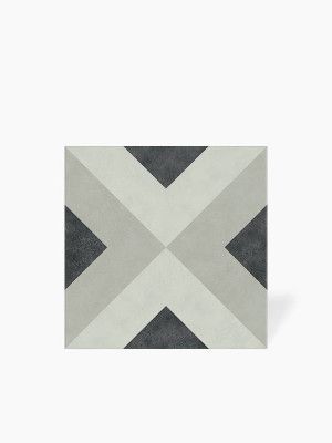 Carrelage Brienne Noir Charbon - Grès Cérame pour sol et mur - 15x15cm - DC2025052 
