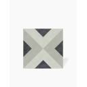 Carrelage Brienne Noir Charbon - Grès Cérame pour sol et mur - 15x15cm - DC2025052