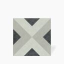 Carrelage Brienne Noir Charbon - Grès Cérame pour sol et mur - 15x15cm - DC2025052