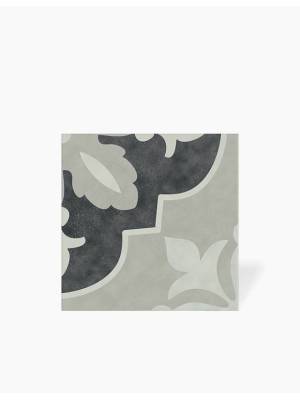Carrelage Nouma Noir Charbon - Grès Cérame pour sol et mur - 15x15cm - DC2025054