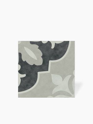 Carrelage Nouma Noir Charbon - Grès Cérame pour sol et mur - 15x15cm - DC2025054 