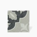 Carrelage Nouma Noir Charbon - Grès Cérame pour sol et mur - 15x15cm - DC2025054