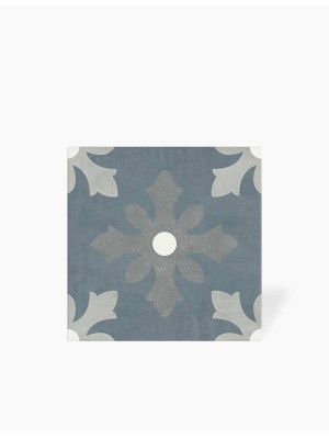 Carrezlage Dinaia Bleu et Gris - Grès Cérame pour sol et mur - 15x15cm - DC2025056 