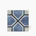 Carrelage Antoinette - Bleu - Grès Cérame pour sol et mur - 15x15cm - DC2025058