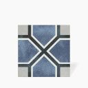 Carrelage Antoinette -  Bleu  - Grès Cérame pour sol et mur - 15x15cm - DC2025058